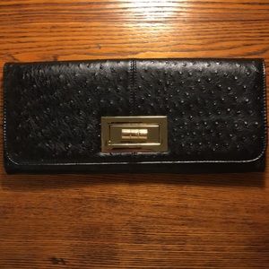 Black and gold clutch